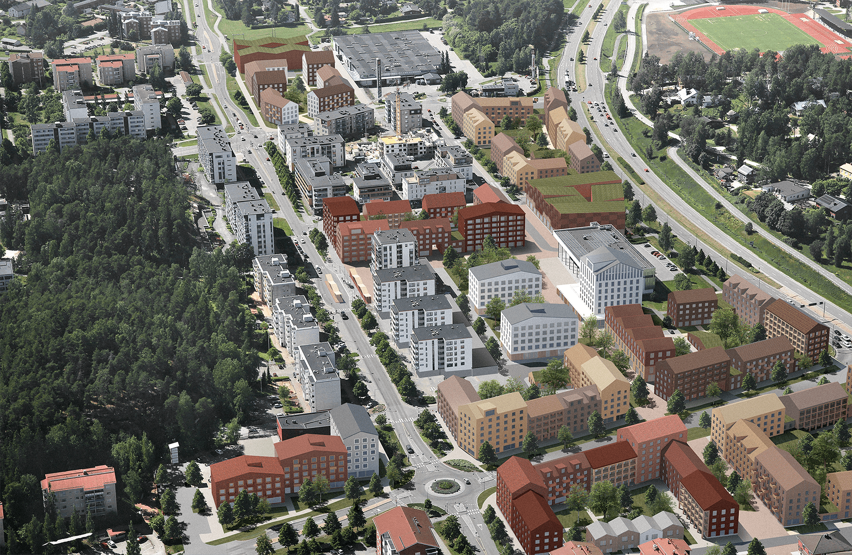 Kaarinan keskusta
